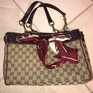 Gucci Positano Scarf Tote